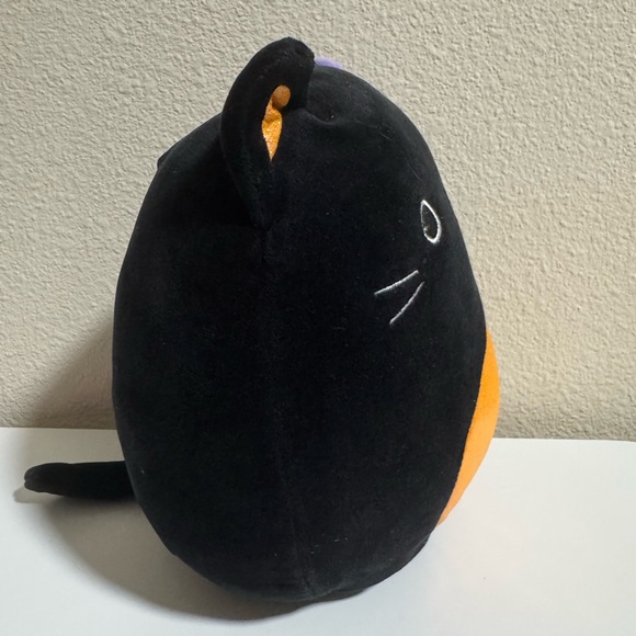 9” Black and Orange Cat Claire’s Squishmallow - Picture 4 of 6